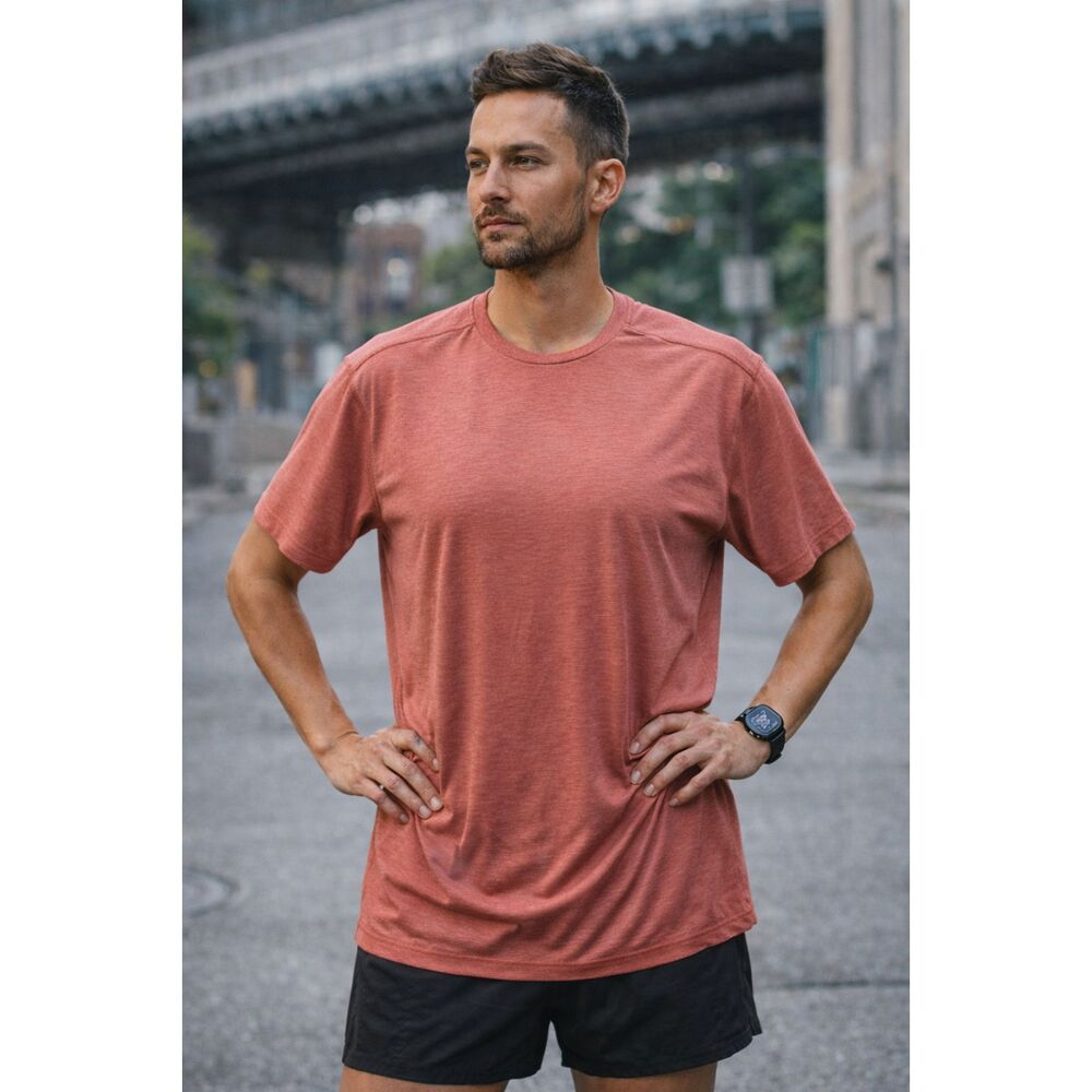 TEN THOUSAND Pink The Versatile Running Gym T Shirt Tee Top   Mens Size XXL